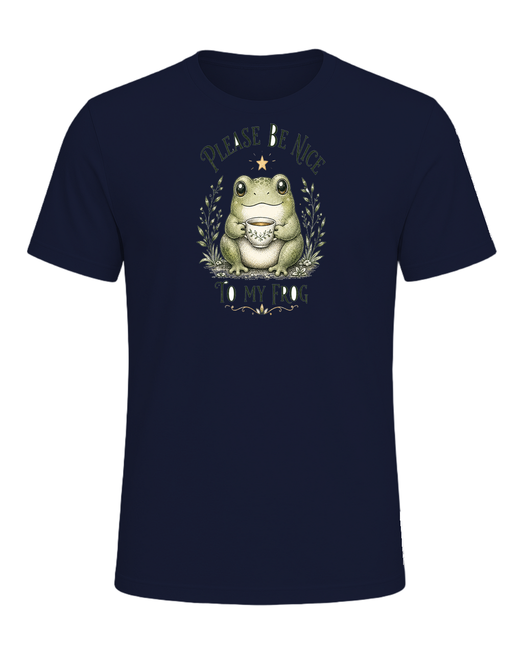 Please Be Nice To My Frog — Navy