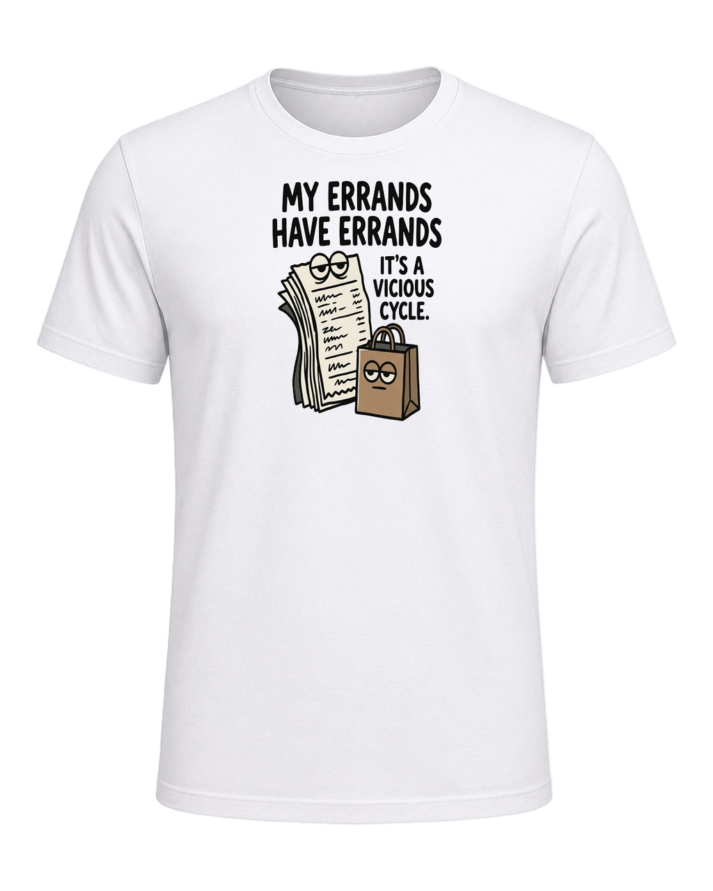 My Errands Have Errands — White