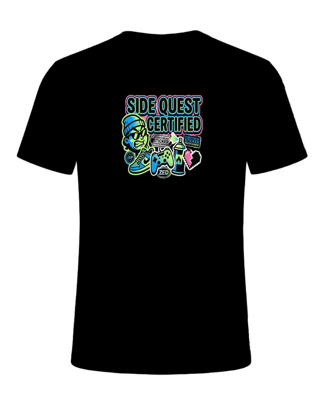 SIDE QUEST CERTIFIED — Black