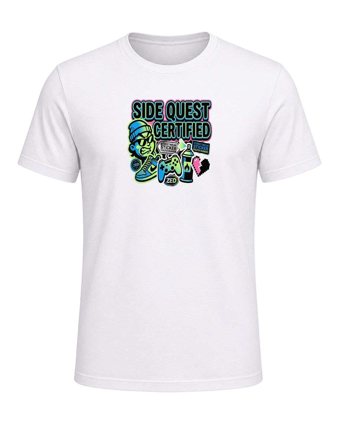 SIDE QUEST CERTIFIED — White
