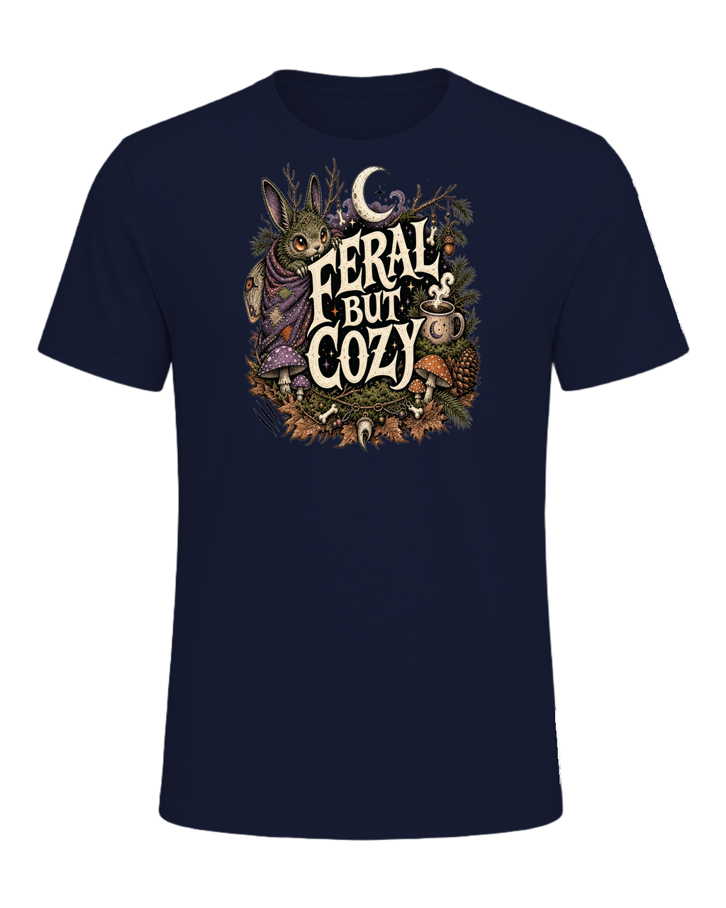 FERAL BUT COZY — Navy