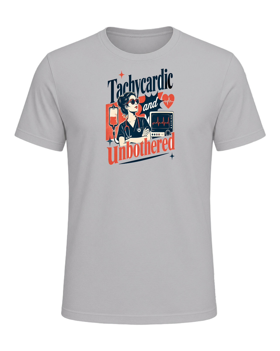 Tachycardic and unbothered — Athletic Heather