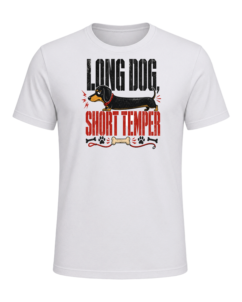 LONG DOG, SHORT TEMPER — Ash