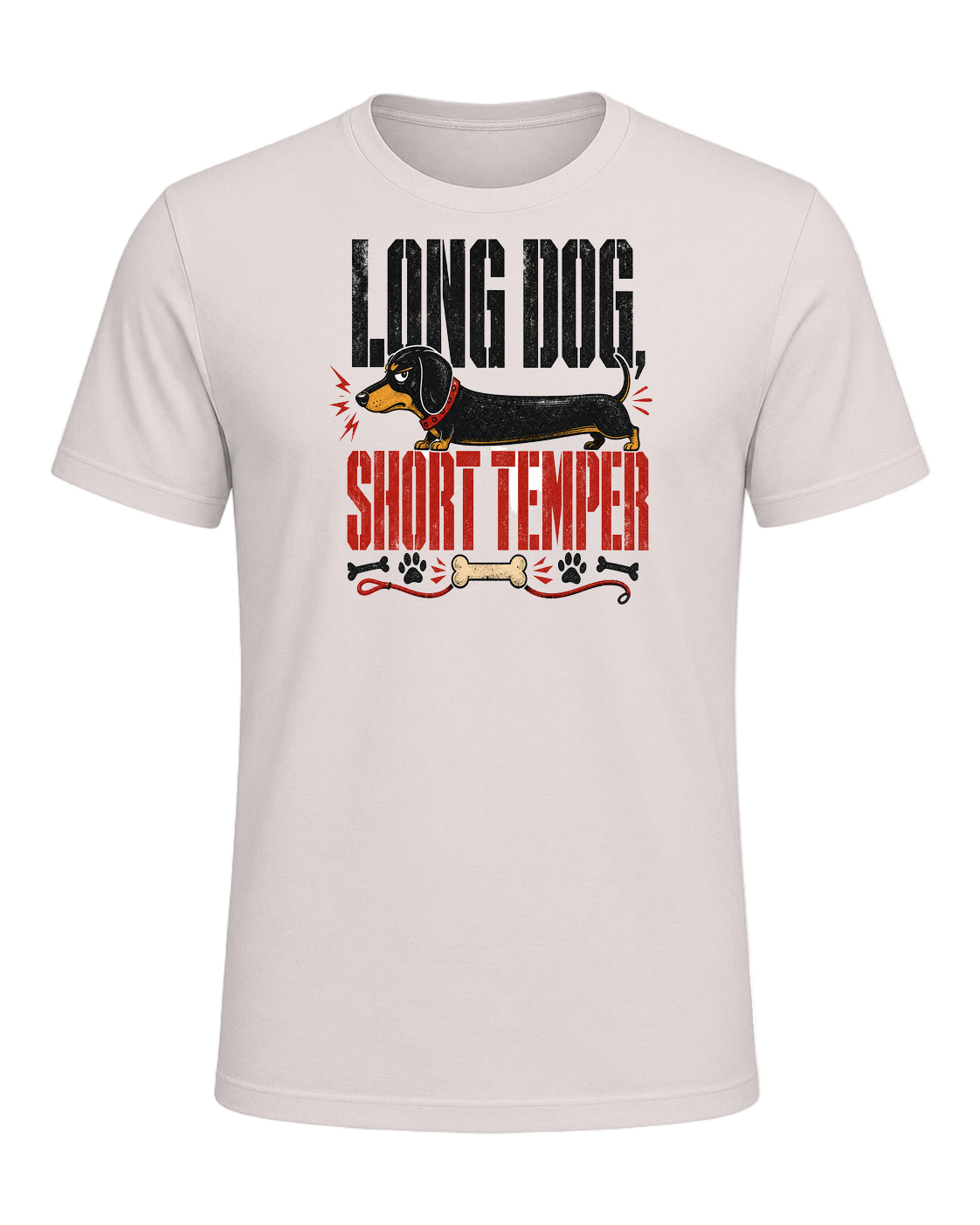 LONG DOG, SHORT TEMPER — Heather Dust