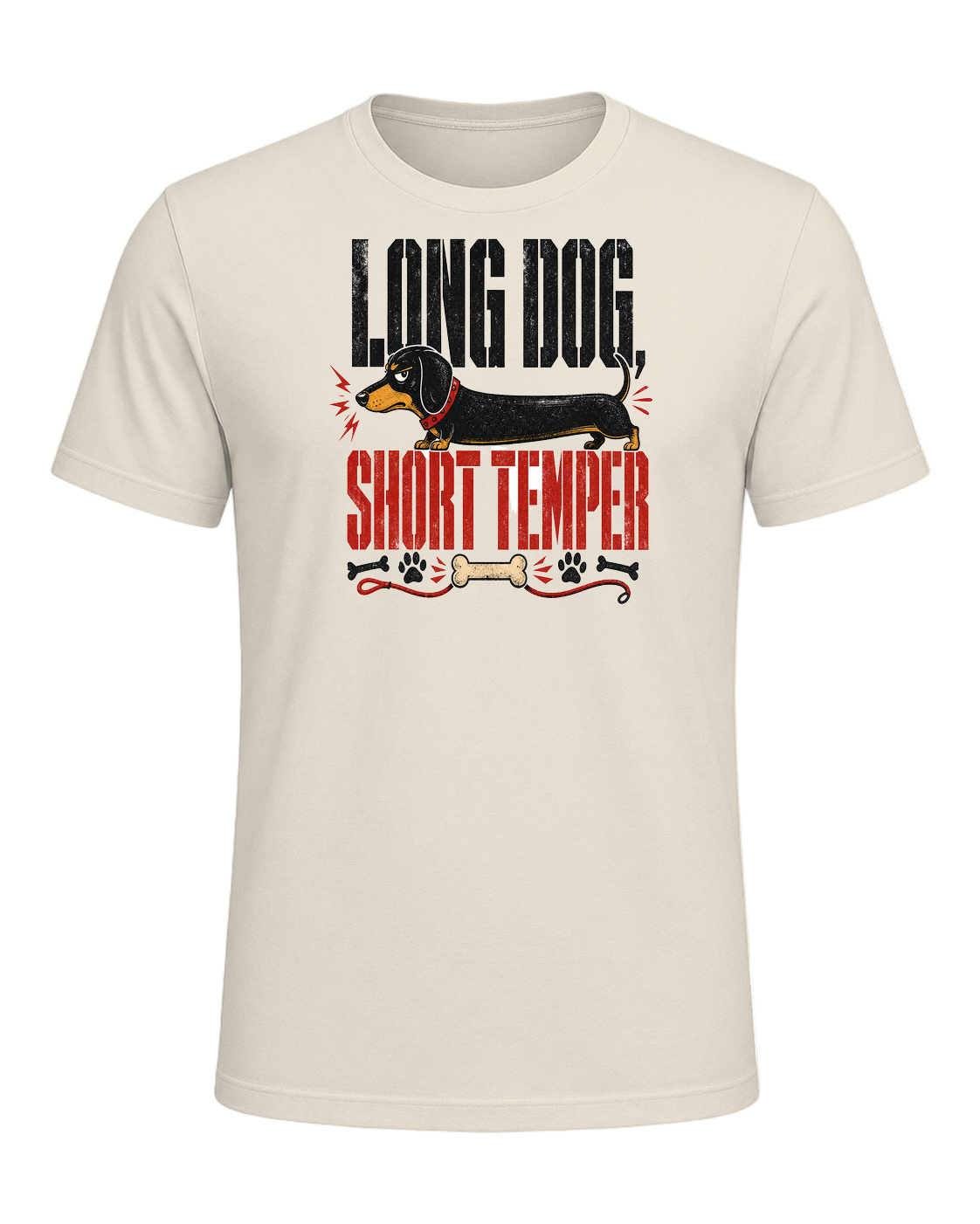 LONG DOG, SHORT TEMPER — Heather Prism Natural