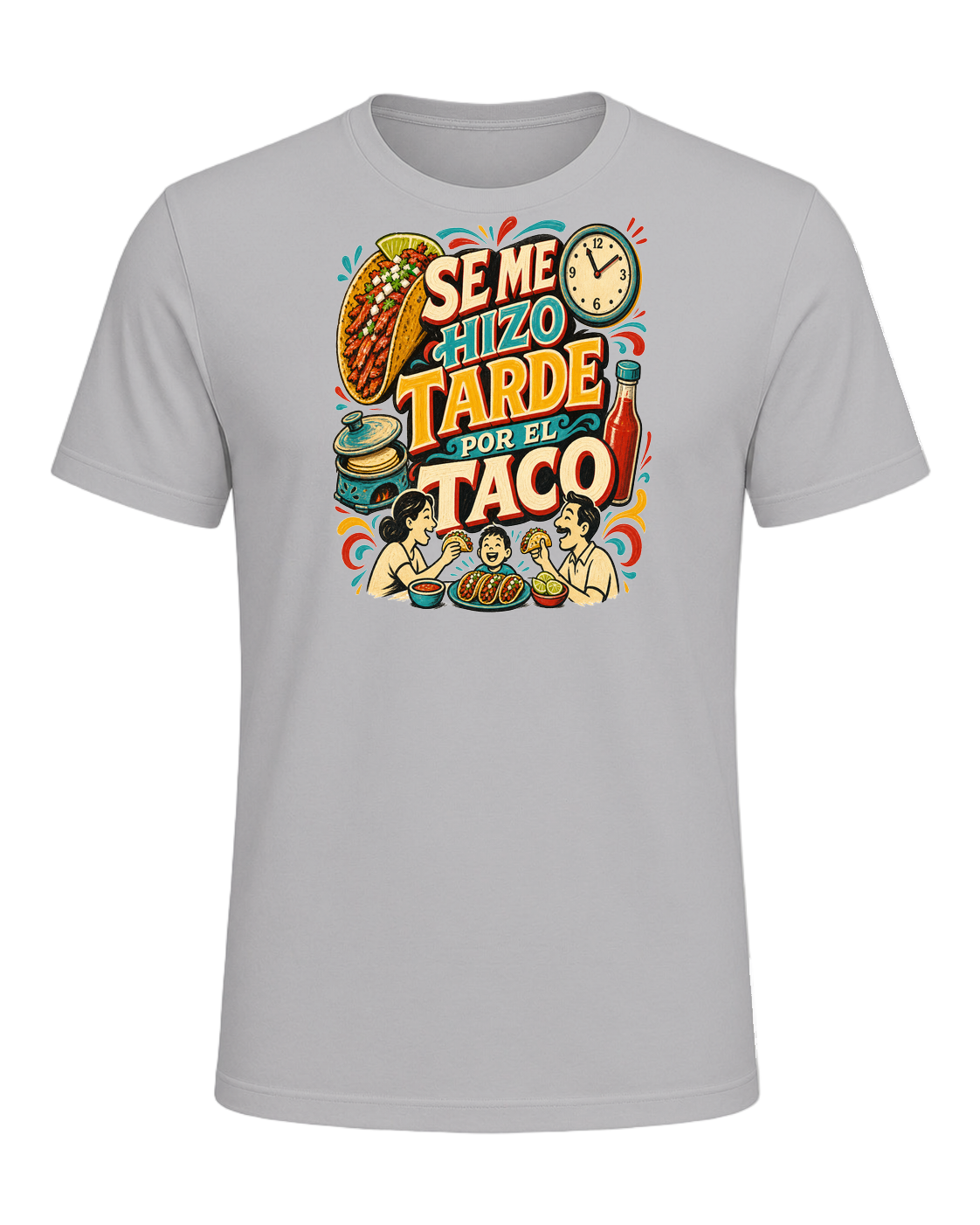 SE ME HIZO TARDE POR EL TACO — Athletic Heather