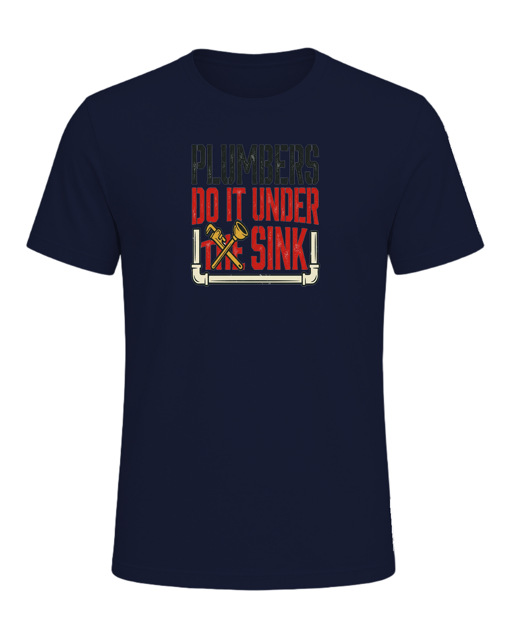 Plumbers do it under the sink — Navy