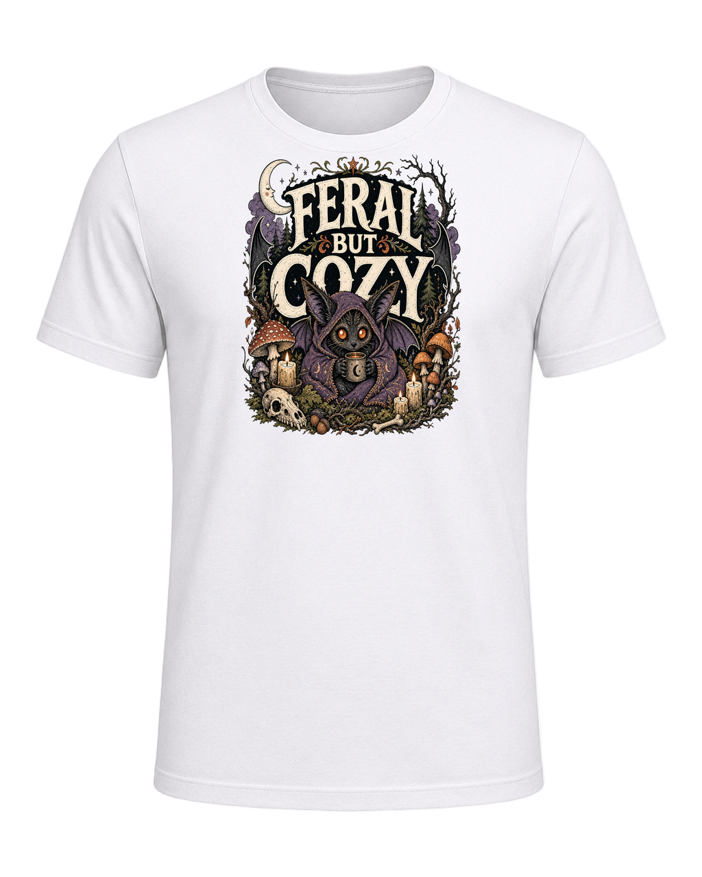 FERAL BUT COZY — White
