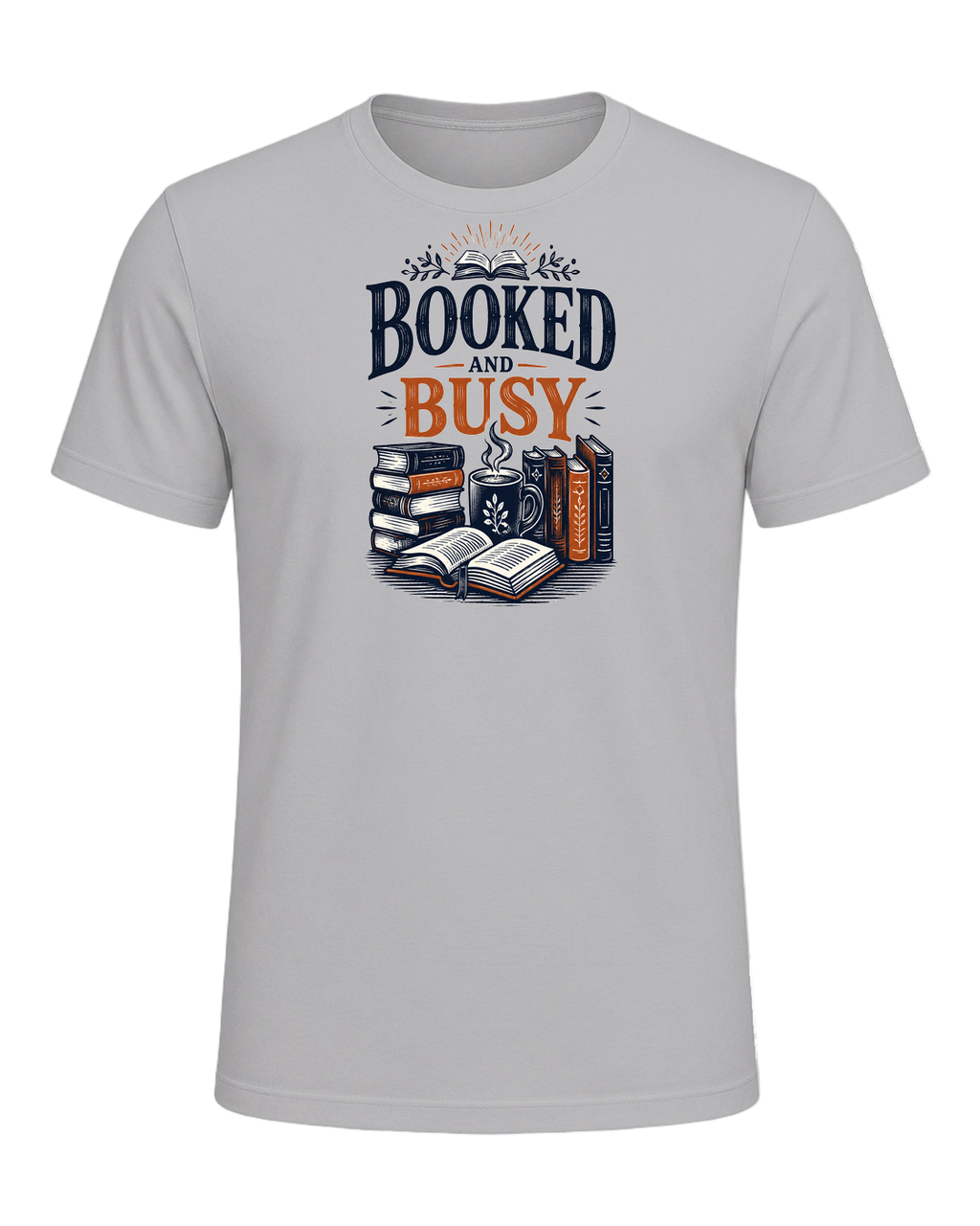 BOOKED AND BUSY — Athletic Heather