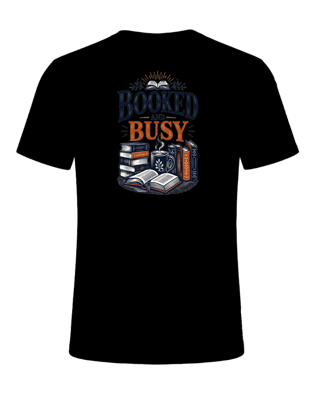 BOOKED AND BUSY — Black