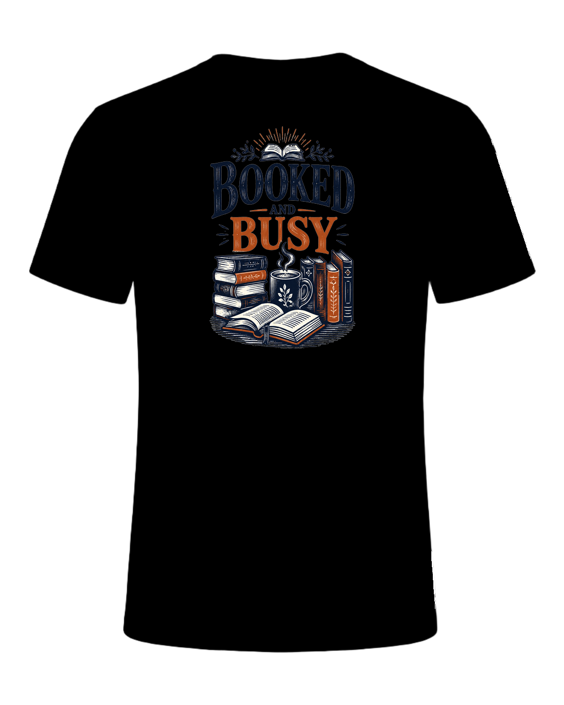 BOOKED AND BUSY — Black