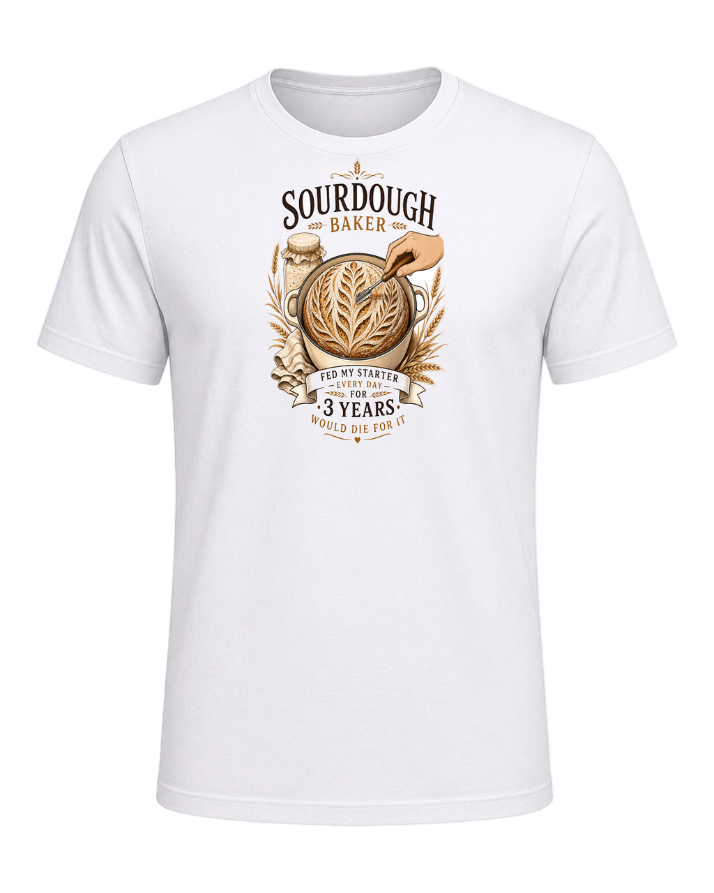 Sourdough Baker — White