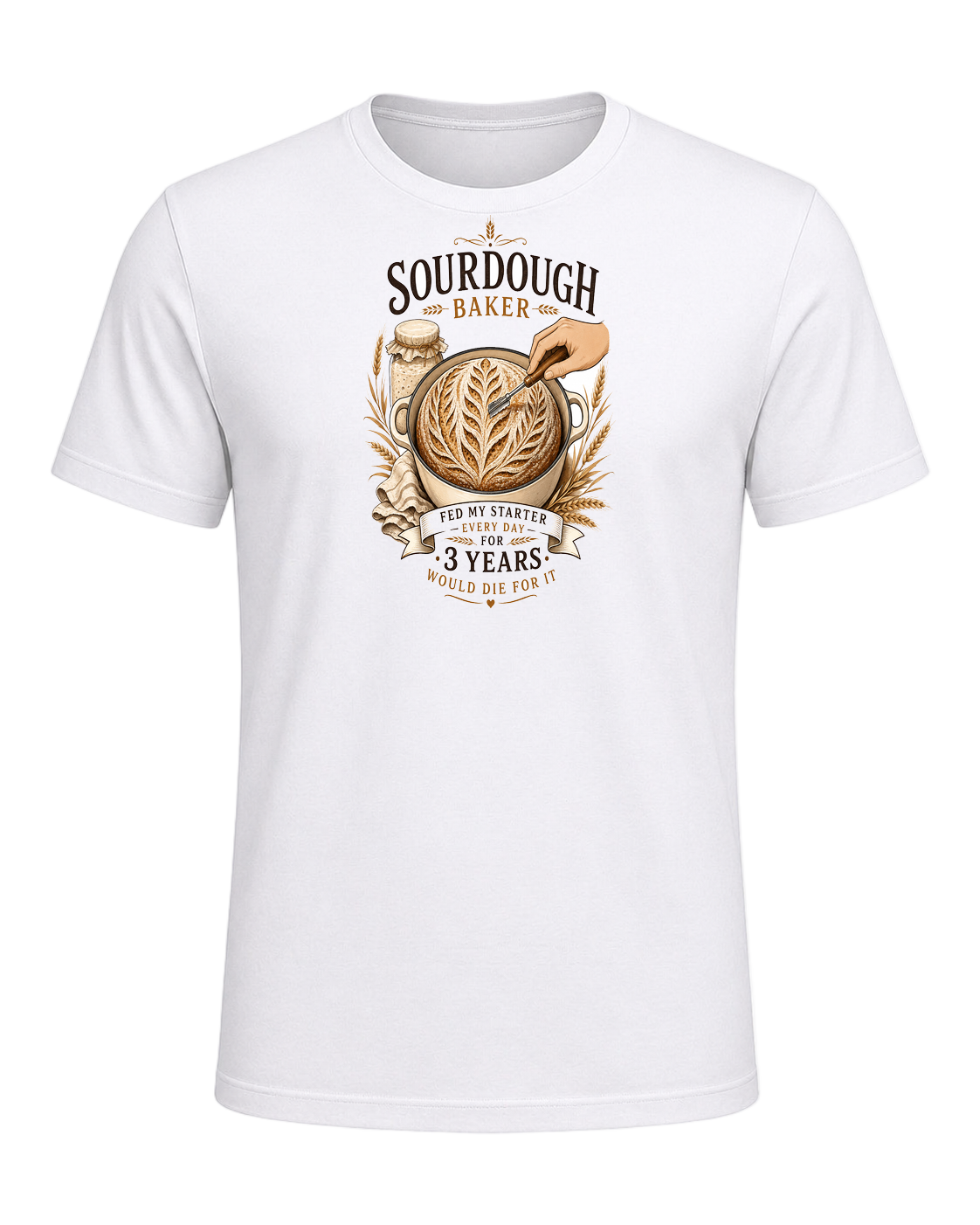 Sourdough Baker — White