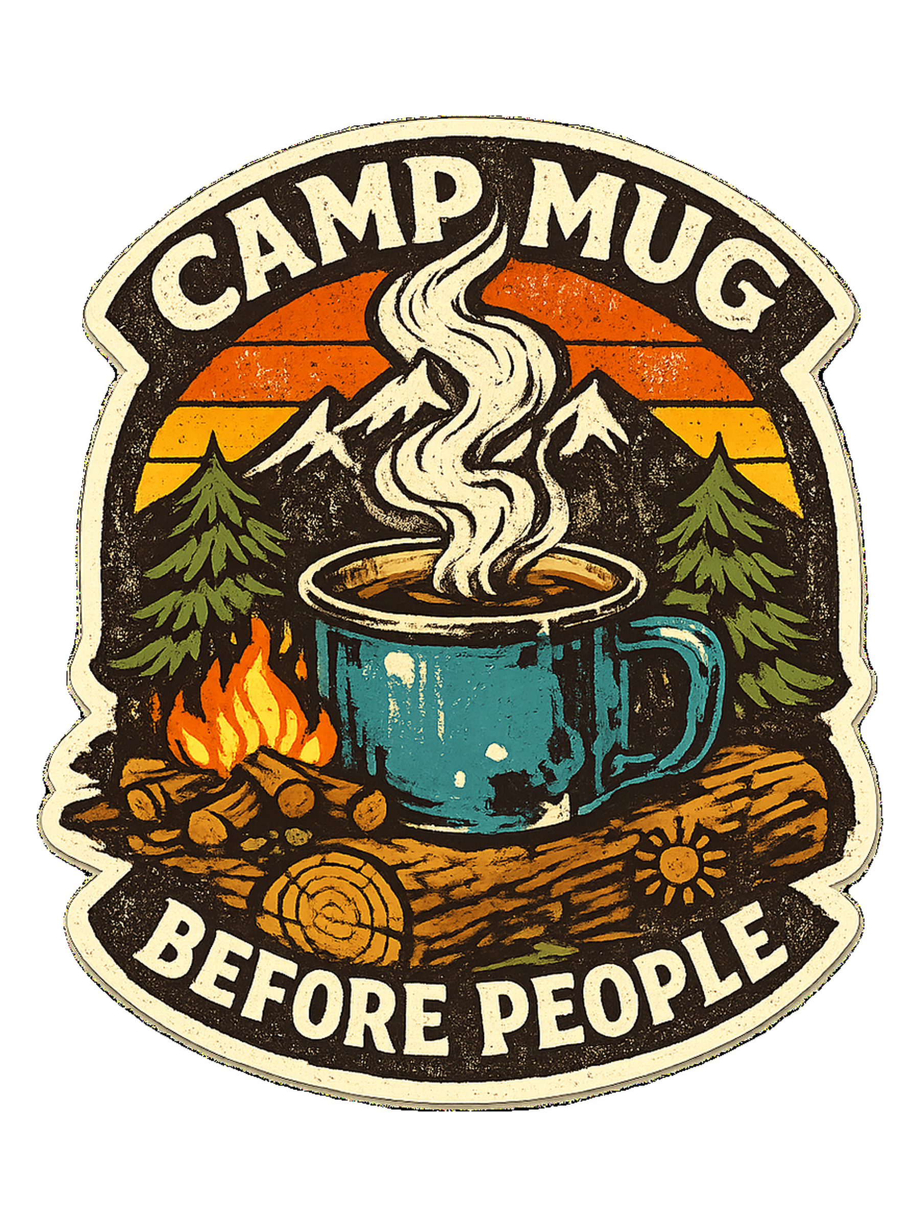 Camp Mug Before People Tee