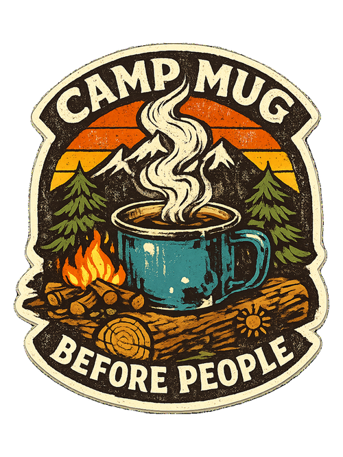 Camp Mug Before People Tee