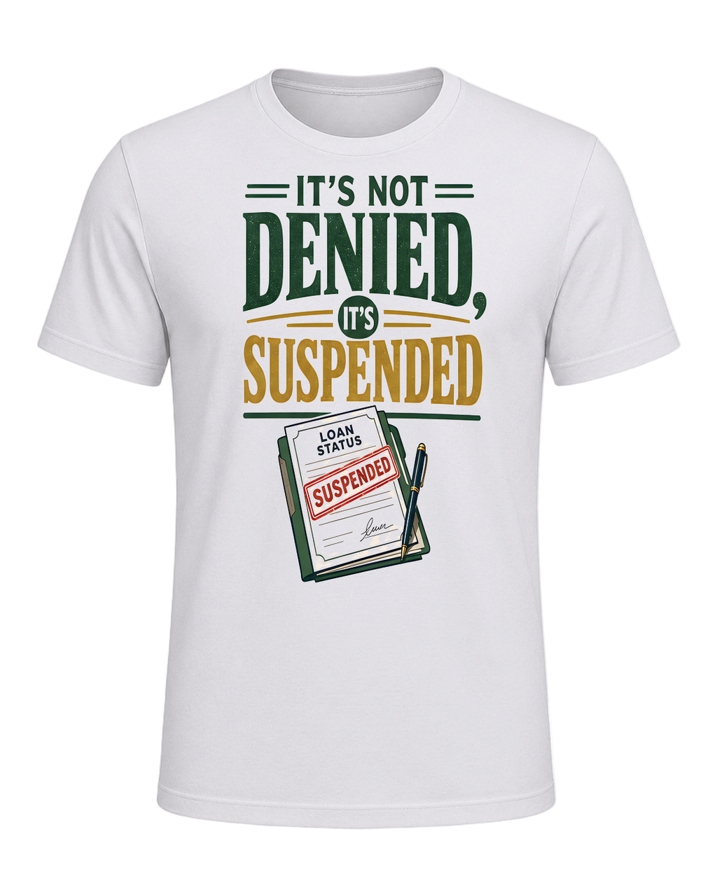IT'S NOT DENIED, IT'S SUSPENDED — Ash