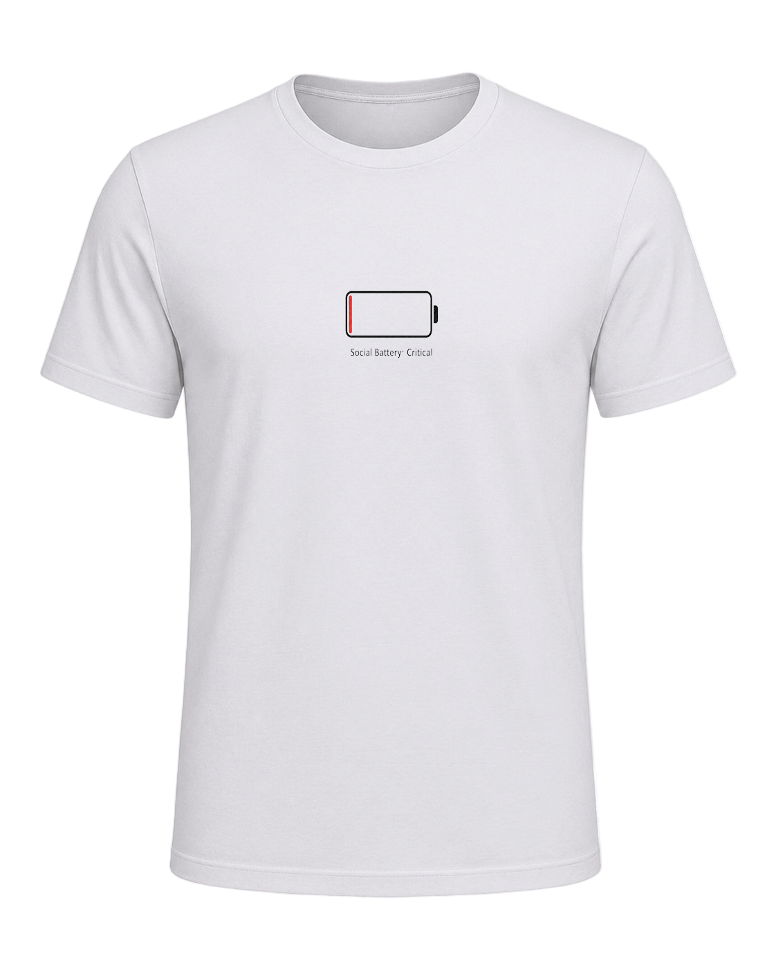Social Battery Empty — Ash