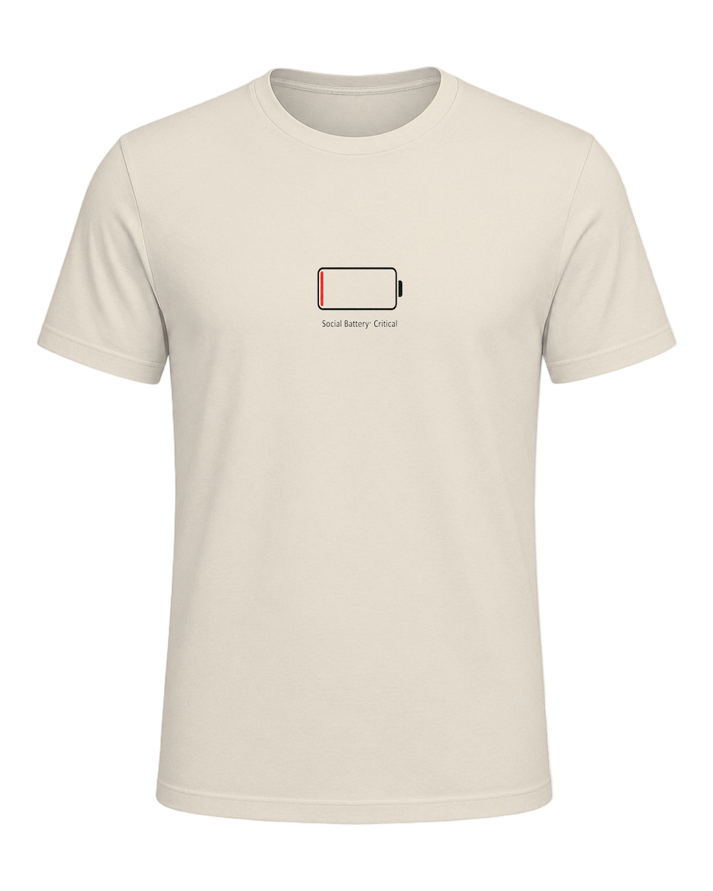 Social Battery Empty — Heather Prism Natural
