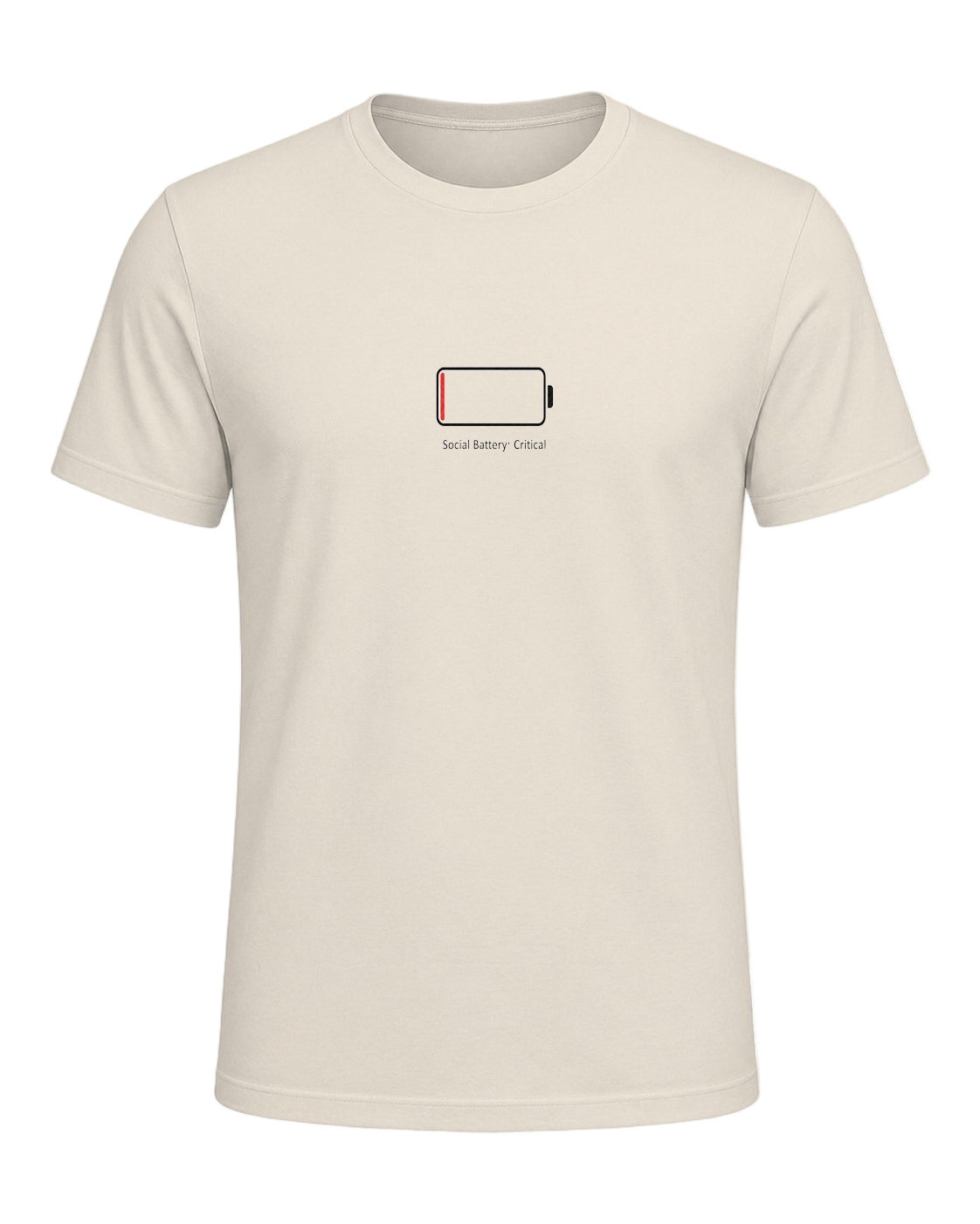 Social Battery Empty — Heather Prism Natural