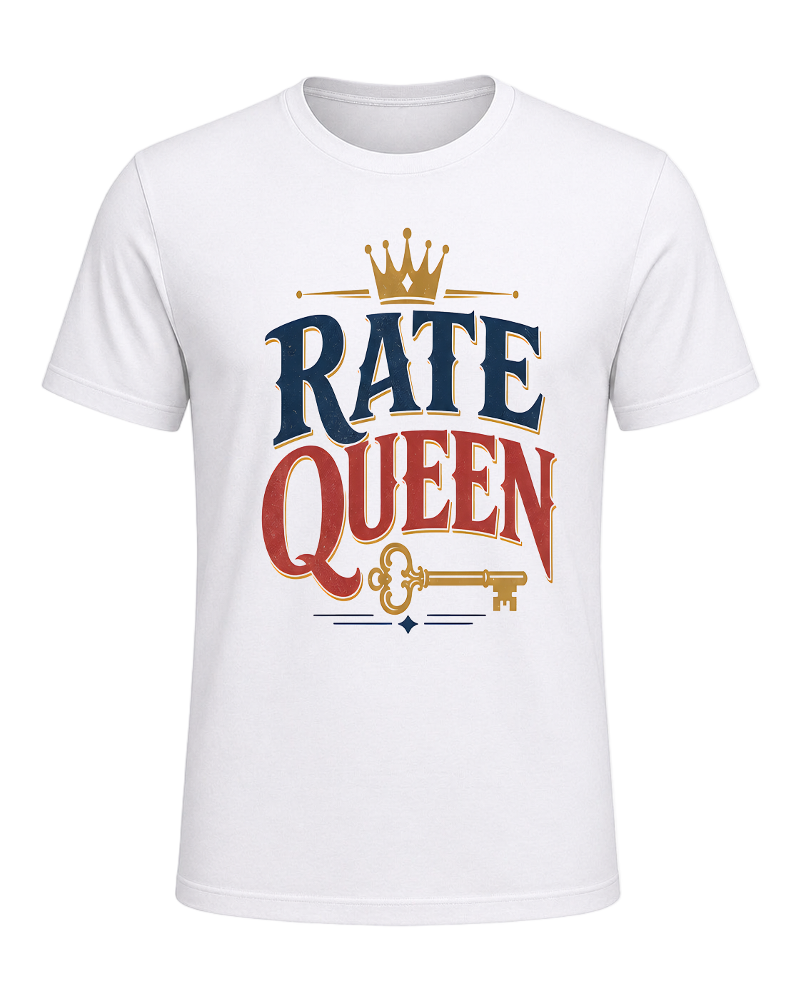 RATE QUEEN — White