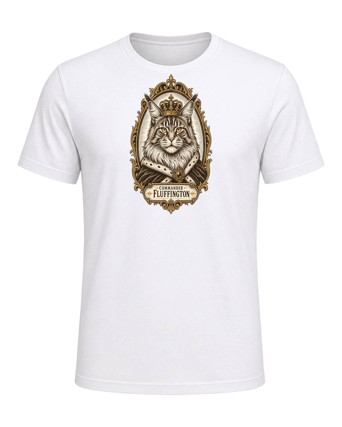 Maine Coon Royalty — White
