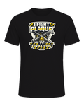 I Fight Plaque For A Living Tee — Dark Grey Heather