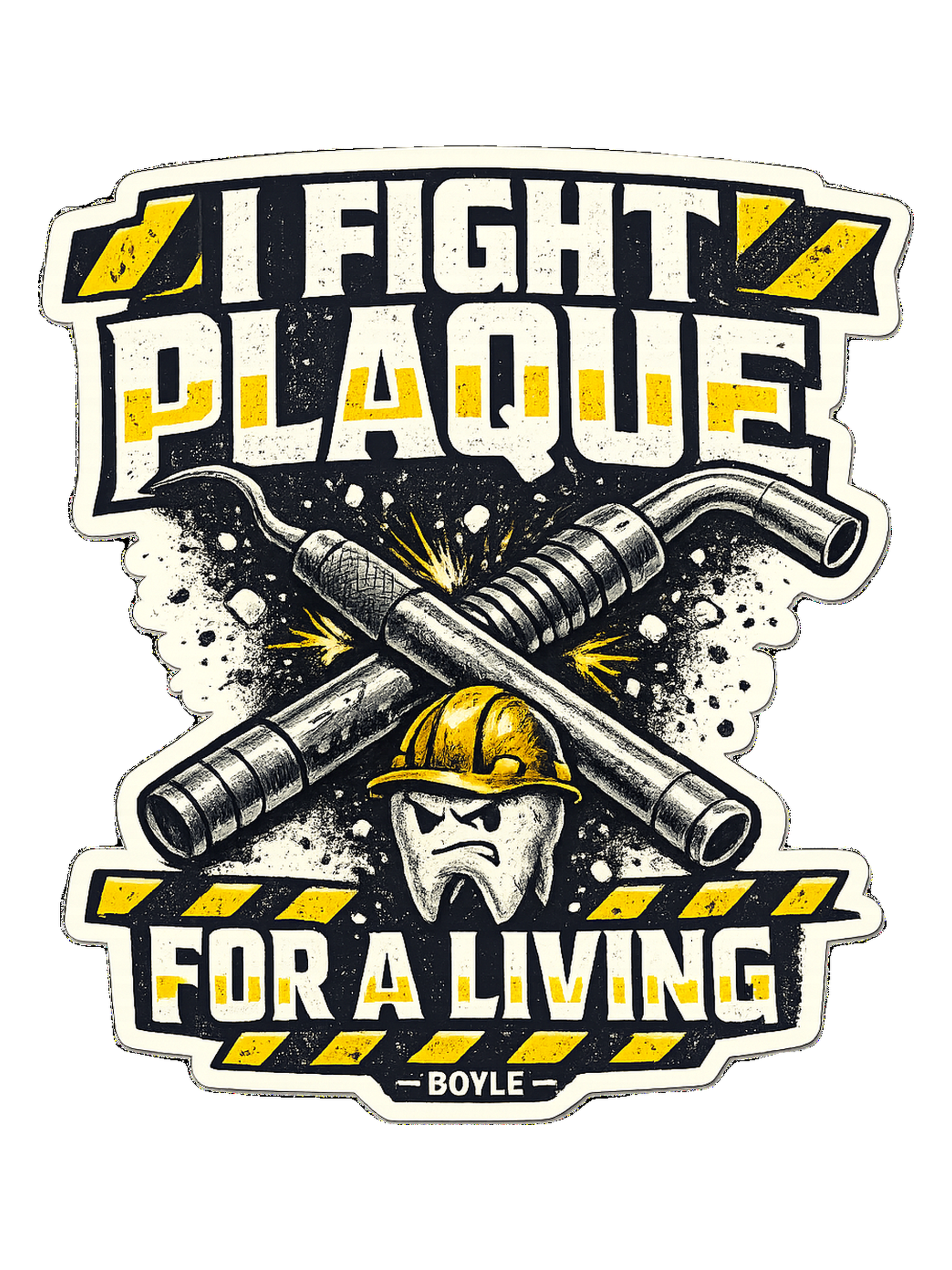 I Fight Plaque For A Living Tee