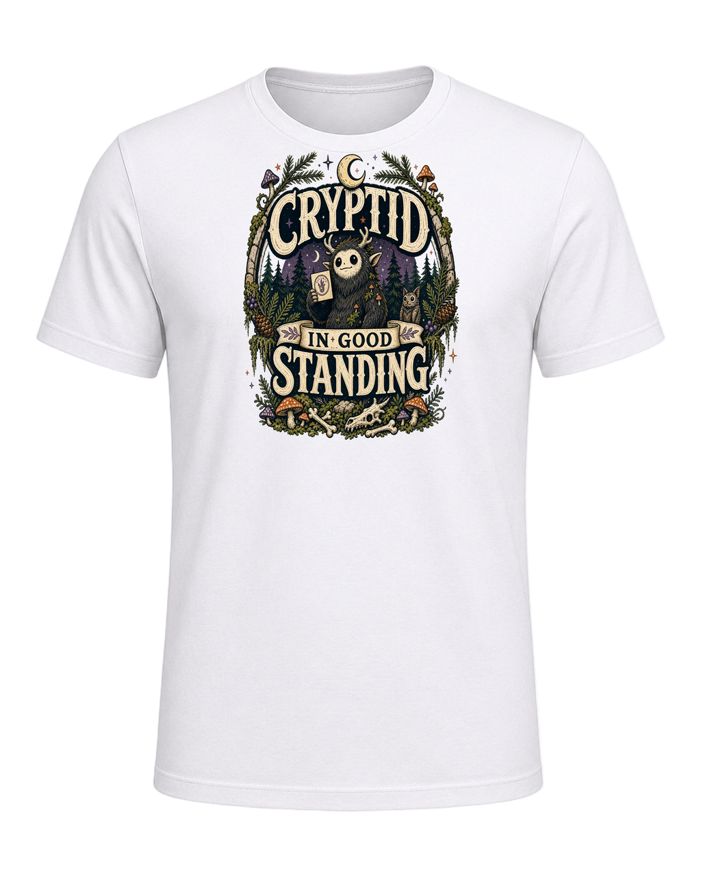 CRYPTID IN GOOD STANDING — White
