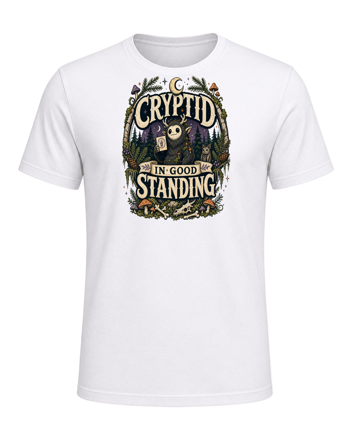 CRYPTID IN GOOD STANDING — White