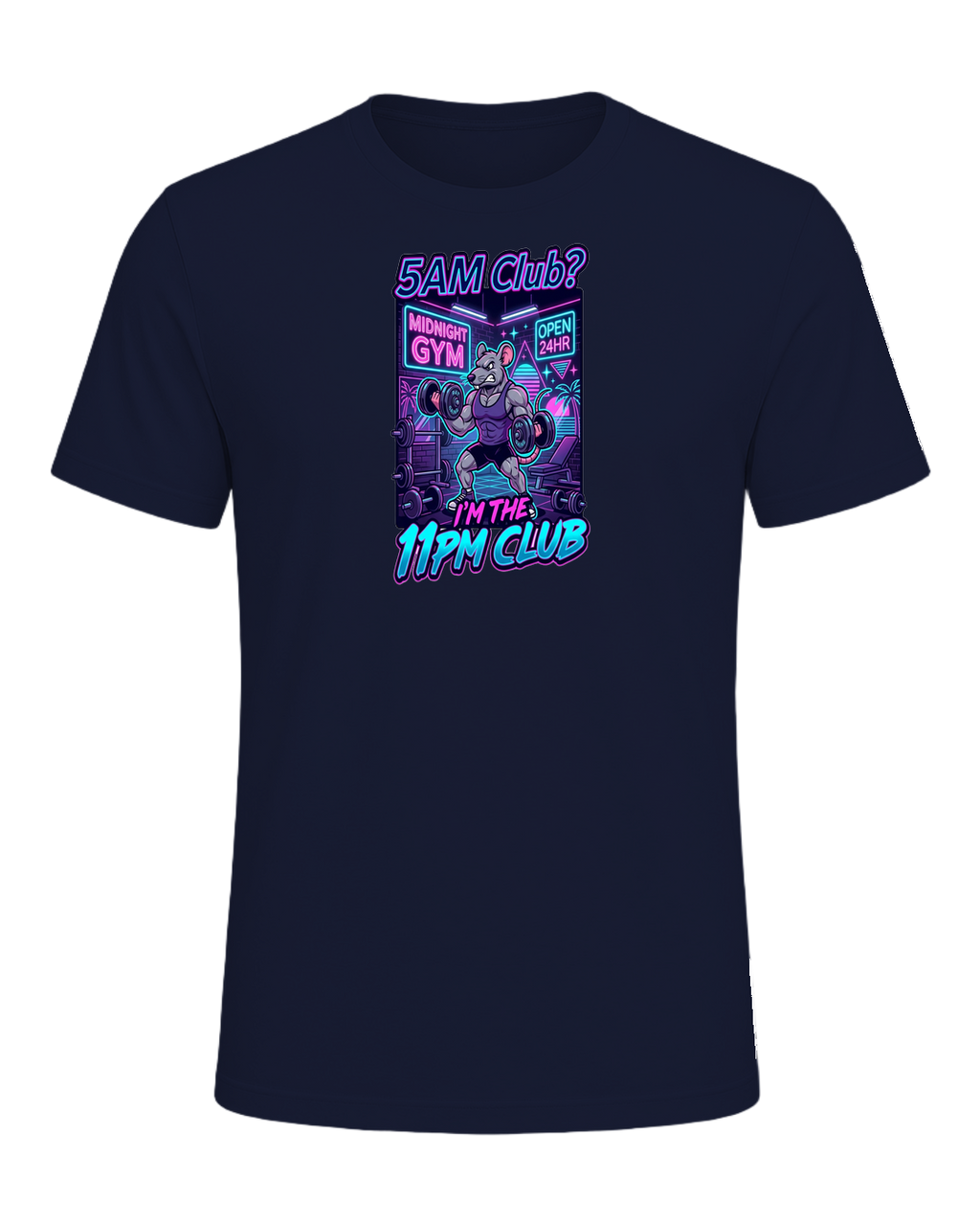 Gym Rat Night Owl — Navy