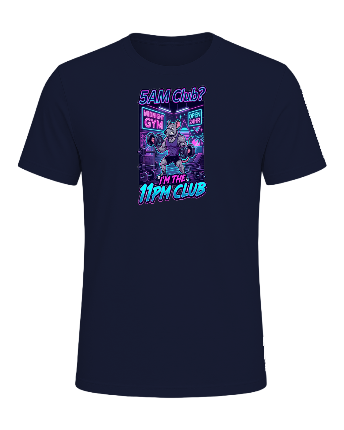 Gym Rat Night Owl — Navy