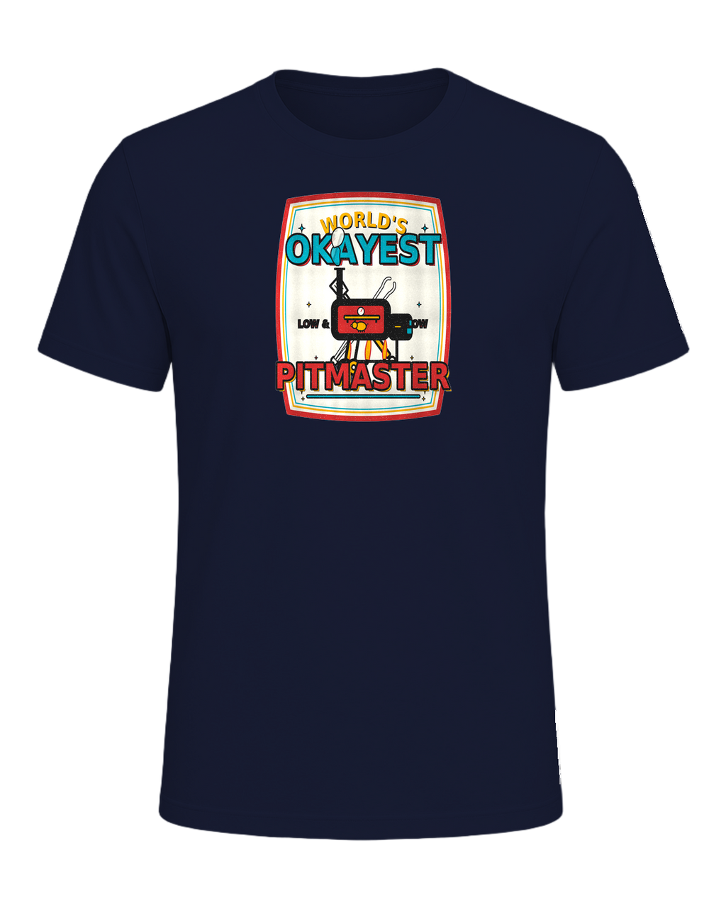 WORLD'S OKAYEST PITMASTER — Navy