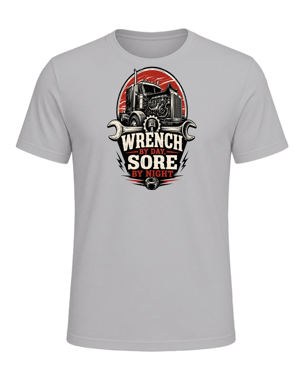 Wrench by day, sore by night — Athletic Heather