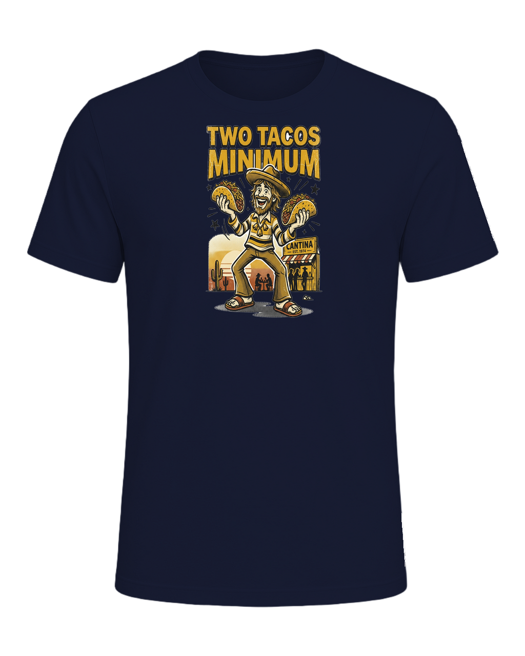 TWO TACOS MINIMUM — Navy