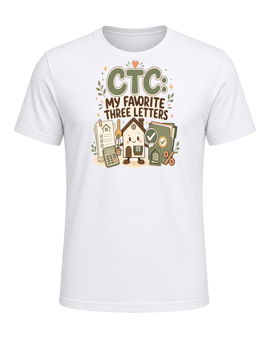 CTC: MY FAVORITE THREE LETTERS — White