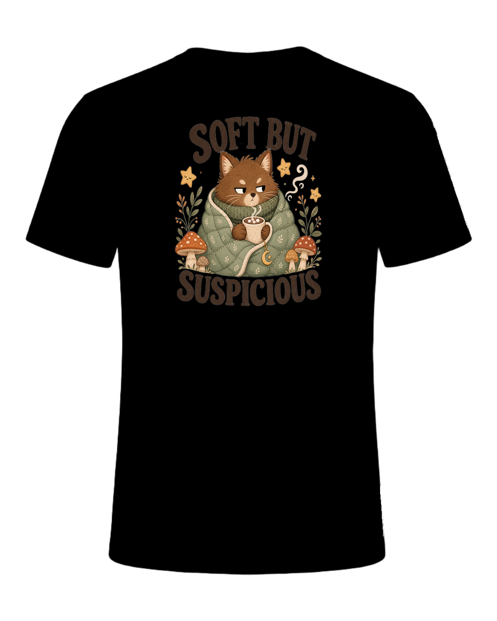 SOFT BUT SUSPICIOUS — Black