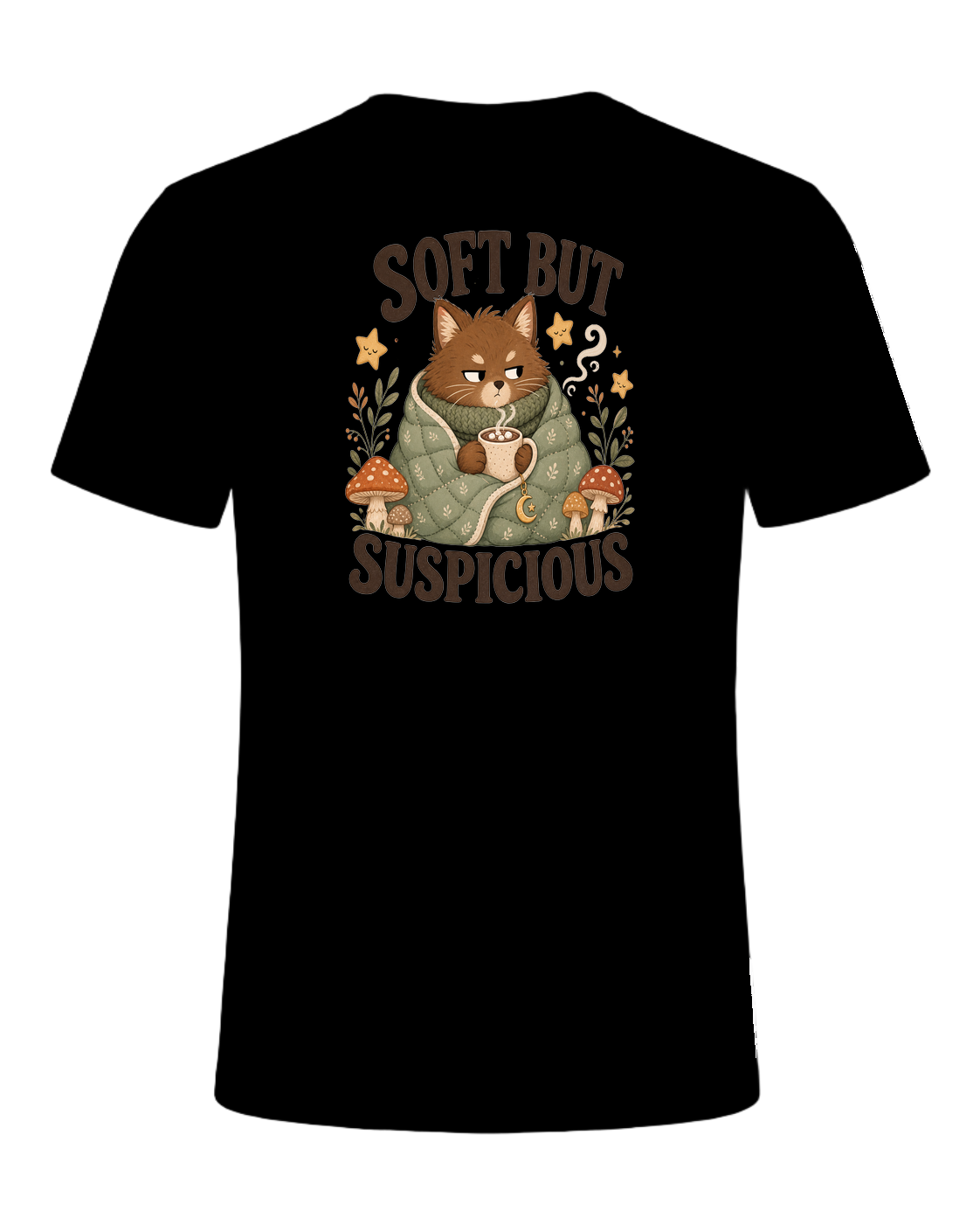 SOFT BUT SUSPICIOUS — Black