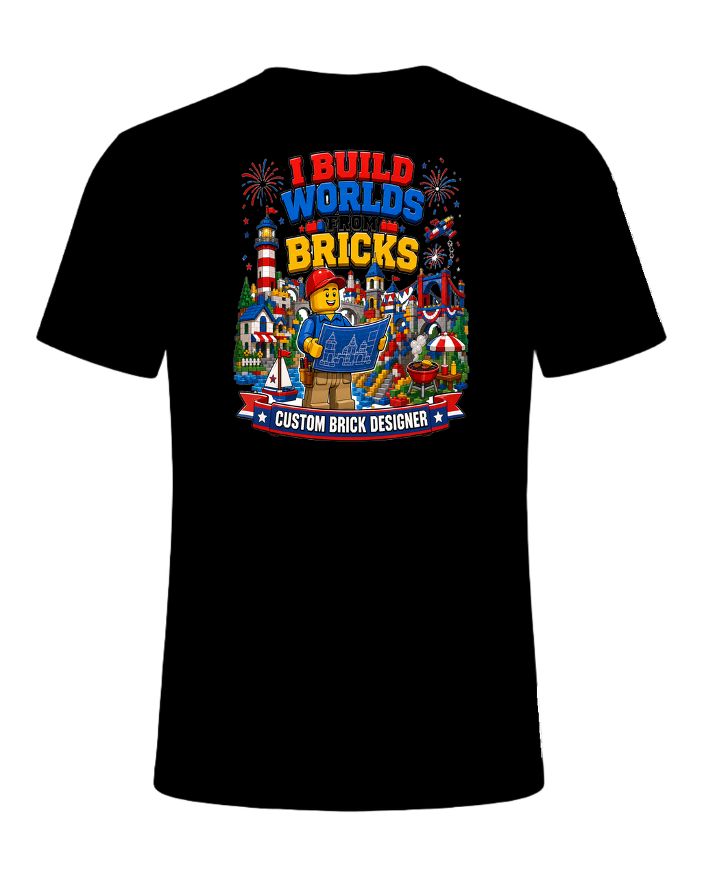 Brick Builder / Custom Brick Creations — Black