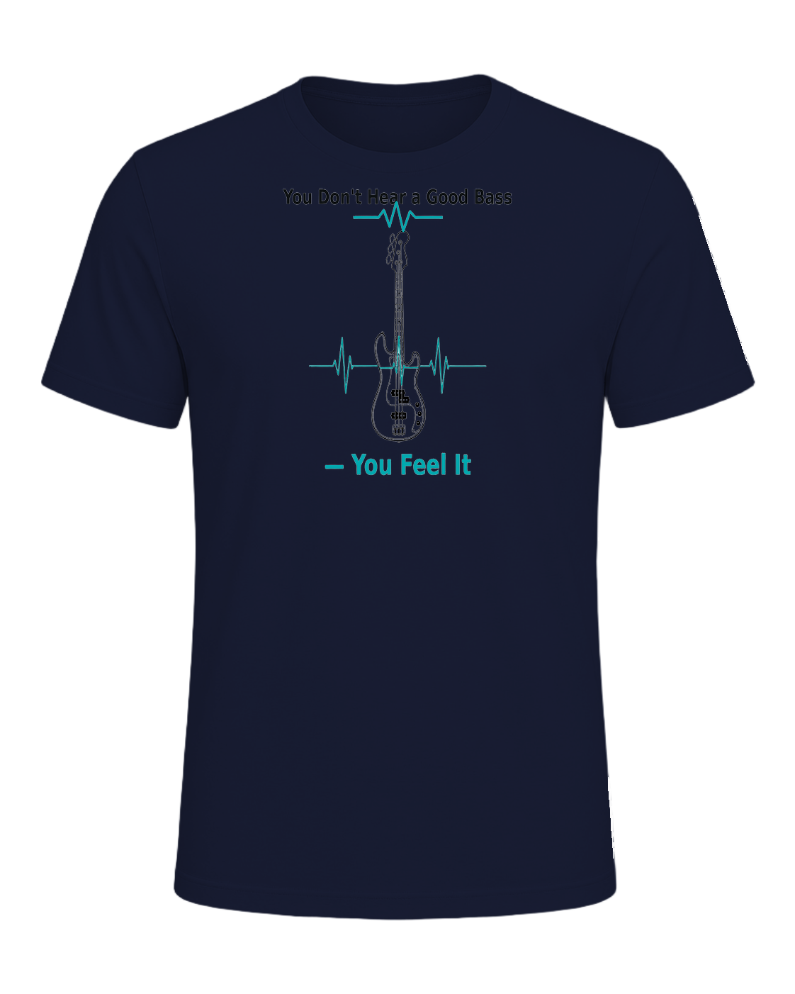 Bass Player — Navy