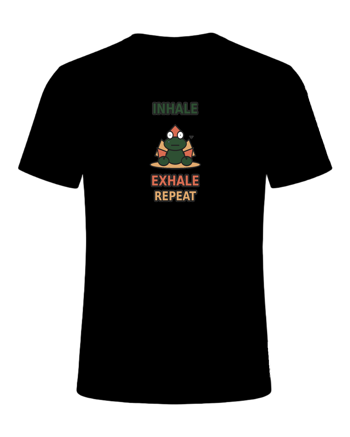 INHALE, EXHALE, REPEAT — Black
