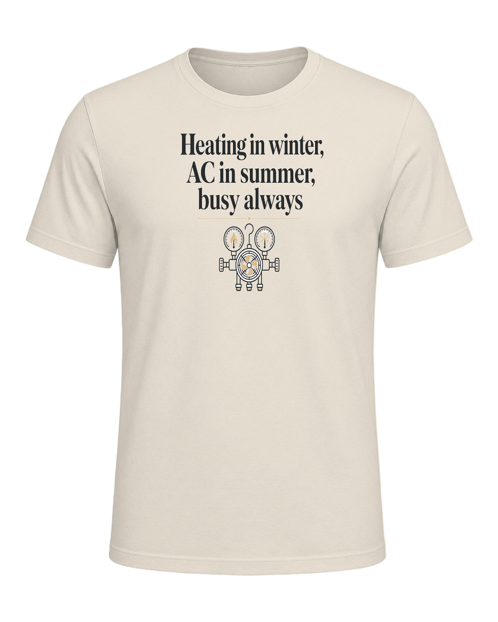 Heating in winter, AC in summer, busy always — Heather Prism Natural