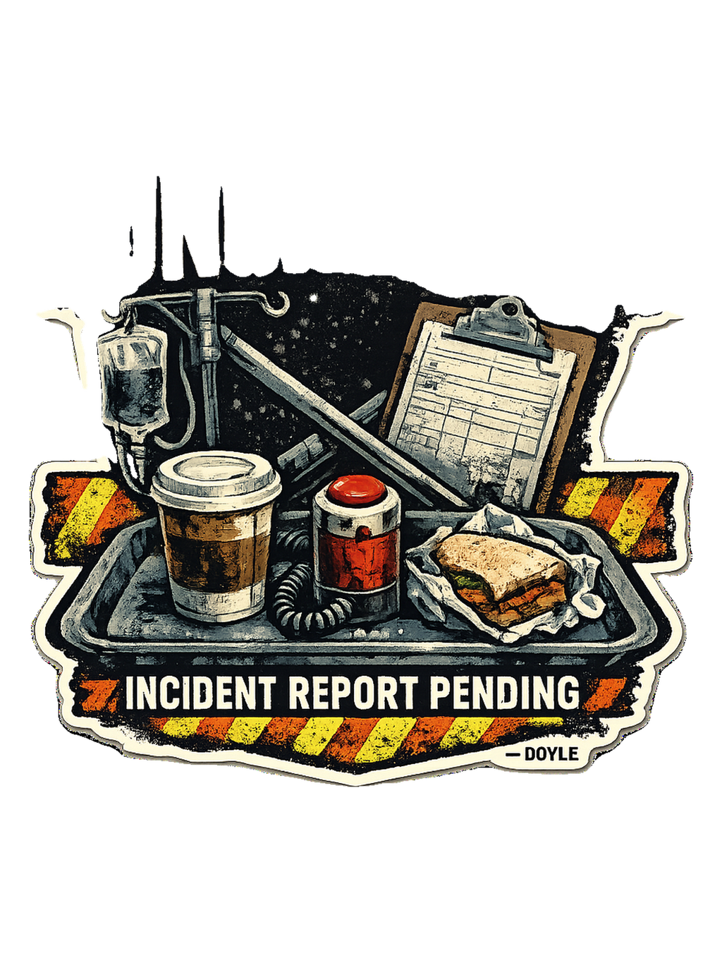 Lunch Break Incident Report Pending Tee