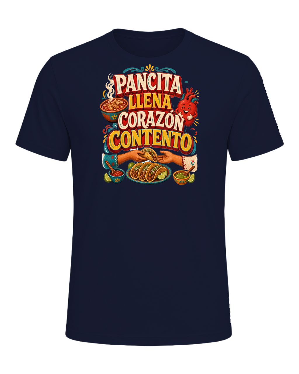 PANCITA LLENA CORAZÓN CONTENTO — Navy