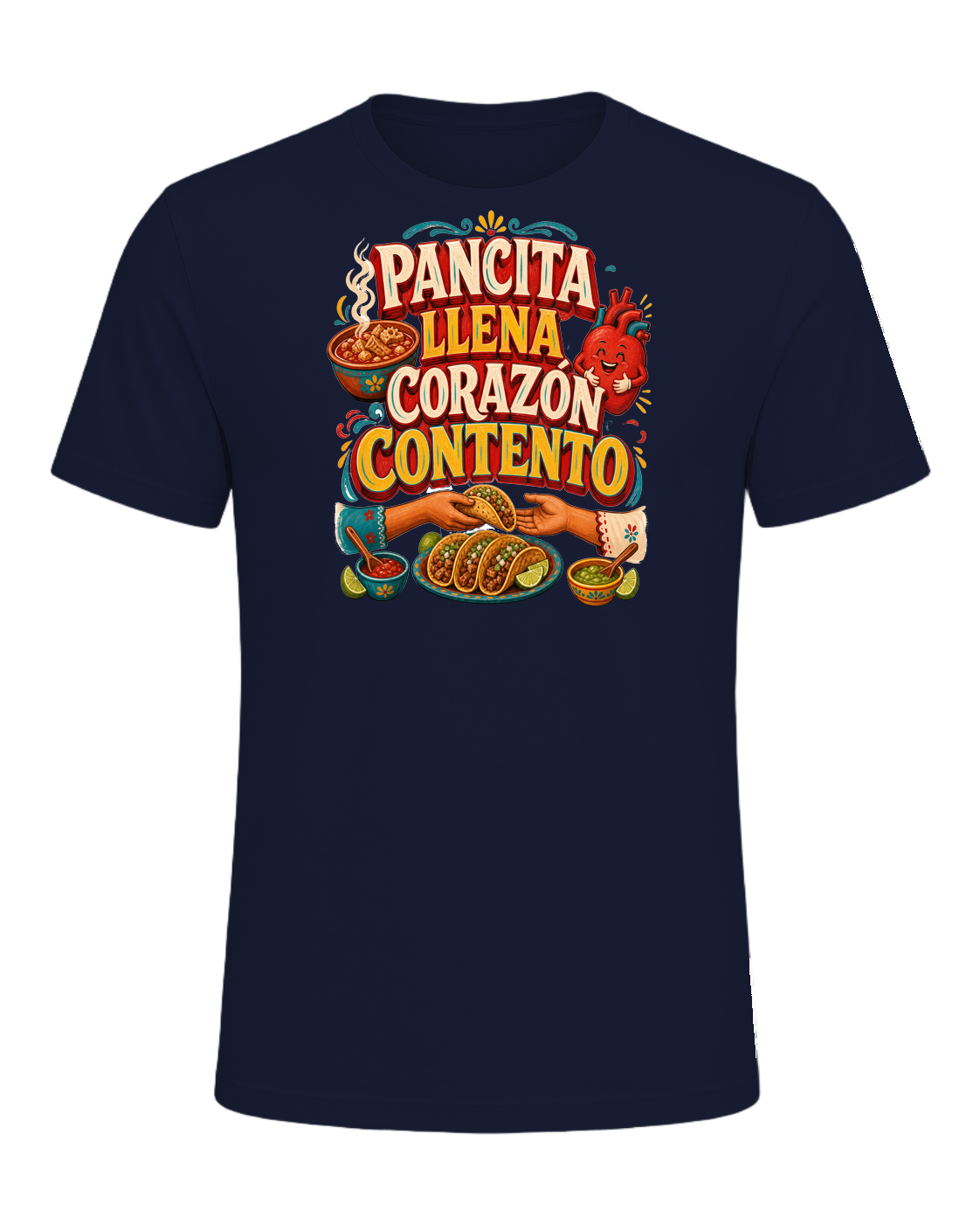 PANCITA LLENA CORAZÓN CONTENTO — Navy