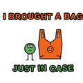 I BROUGHT A BAG JUST IN CASE