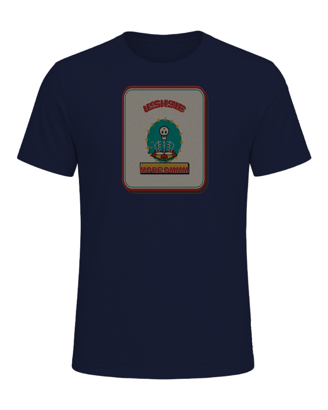 LESS HUSTLE MORE OMMM — Navy