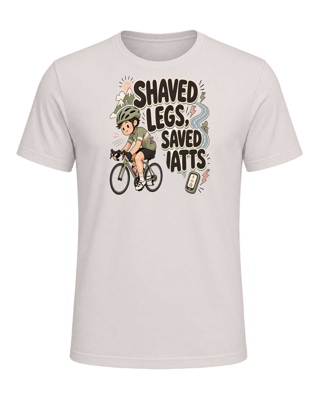 SHAVED LEGS, SAVED WATTS — Heather Dust