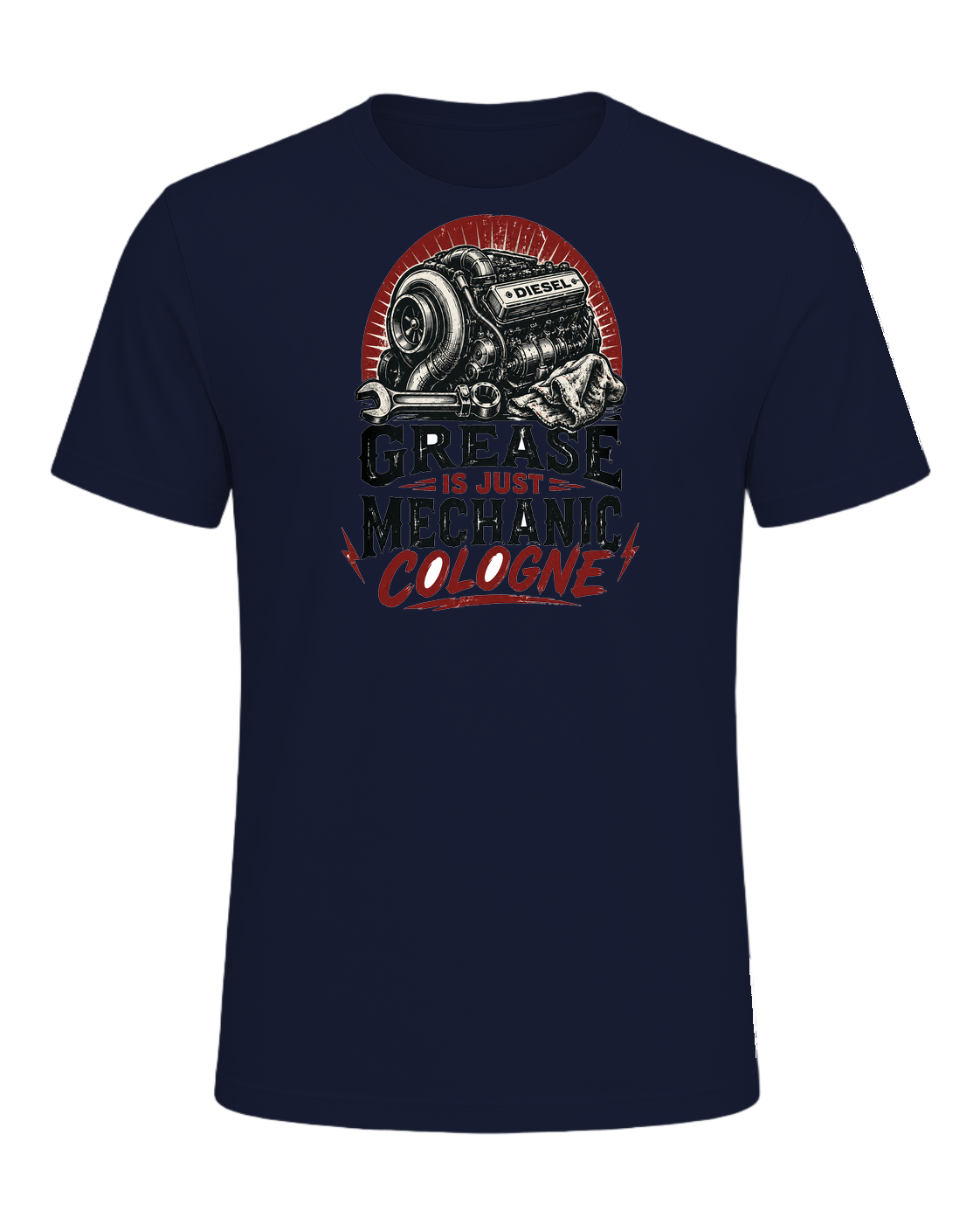Grease is just mechanic cologne — Navy