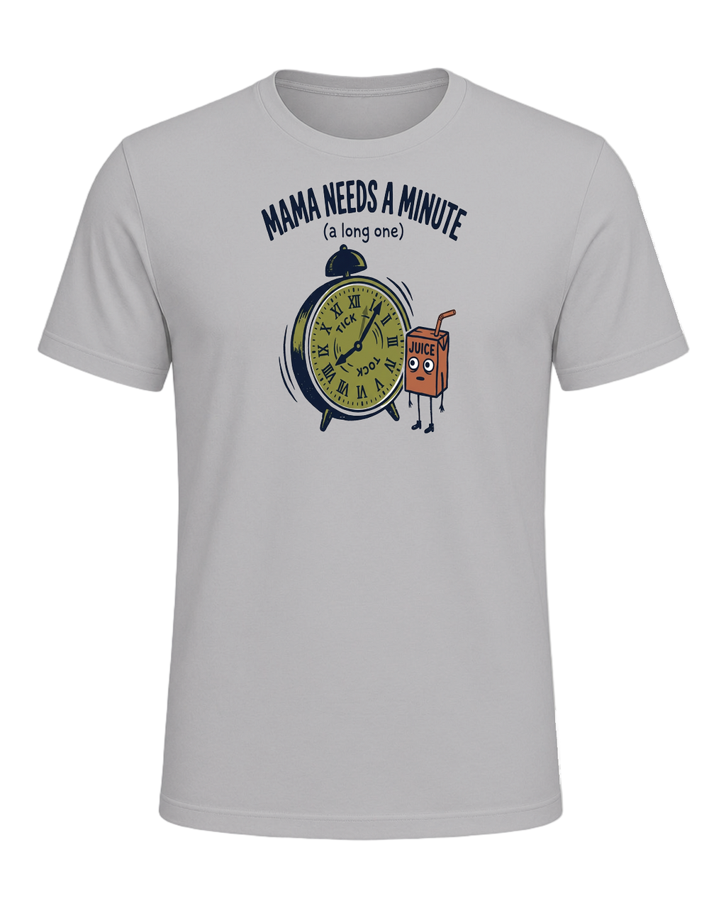 Mama needs a minute (a long one) — Athletic Heather