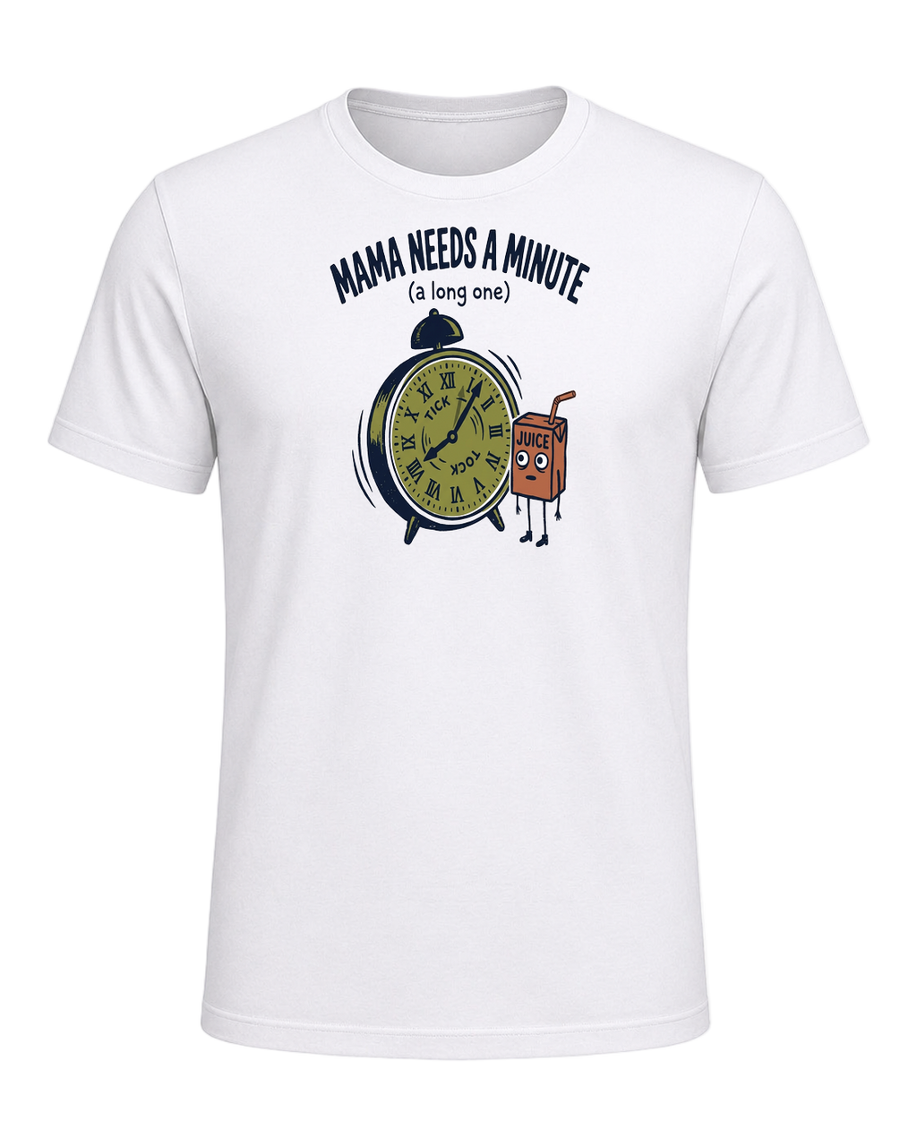 Mama needs a minute (a long one) — White